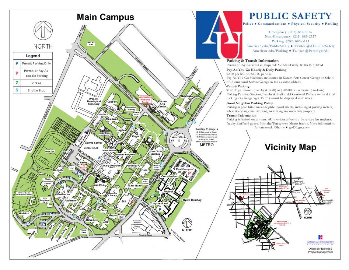 mapa do campus da ua