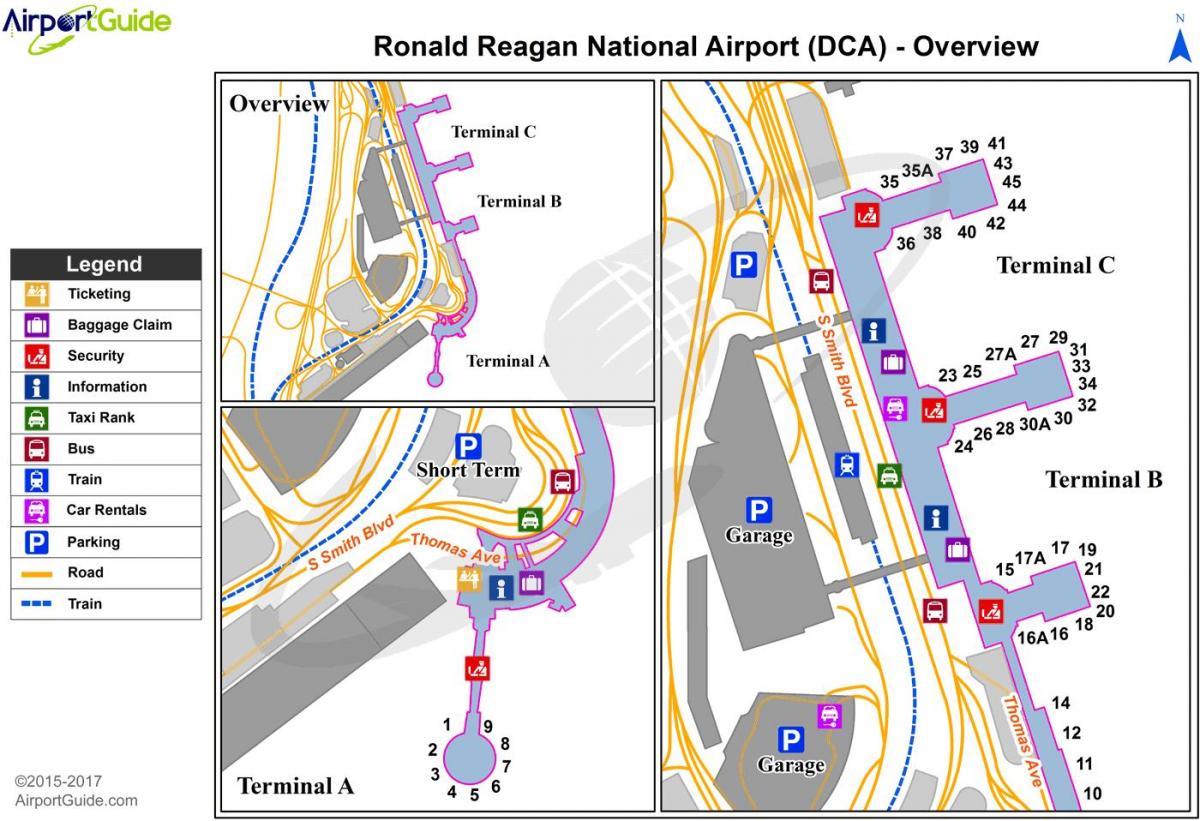 mapa da dca terminal