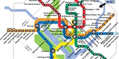 Md mapa do metrô
