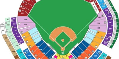 Washington nationals estádio mapa